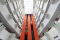 Modern elevator landscape in a traders Hotel, China