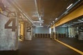 Modern empty crossfit gym or fitness studio Royalty Free Stock Photo