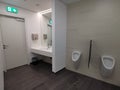 Modern empy bathroom with Urinal Royalty Free Stock Photo