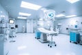 Modern equipment hospital interior in operating room , Medical devices Royalty Free Stock Photo