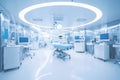 Modern equipment hospital interior in operating room , Medical devices Royalty Free Stock Photo