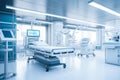 Modern equipment hospital interior in operating room , Medical devices Royalty Free Stock Photo