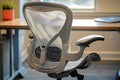 Modern Ergonomic Office Chair with Breathable Mesh Back and Adjustable Armrests