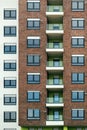 Modern european residential apartment building complex Royalty Free Stock Photo