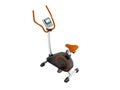 A modern exercise bike for home weight loss electronic counting
