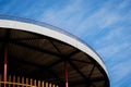 Office building over sky background Royalty Free Stock Photo