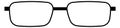 Modern eyeglasses frame icon. Elegant glasses symbol