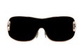 Fashion sunglasses isolated over white background Royalty Free Stock Photo