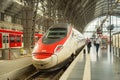 Modern fast train  Frankfurt Passenger Royalty Free Stock Photo