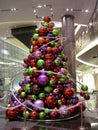 Modern Festive Indoor Christmas Tree Display