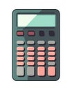 Modern finance calculator math device