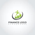 Modern finance logo design