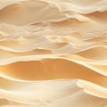 Modern Fine Detail Oil Painting of Sand Dunes AI Generated Royalty Free Stock Photo