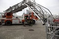 Modern fire station in Poznan.