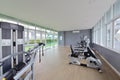 Modern Fitness Center interior design, luxury Gym