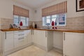 Modern fitted kitchen in new home