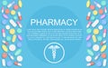 Modern Flat design Medicine pharmacy healthcare concept