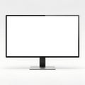 Modern flat screen computer monitor Royalty Free Stock Photo