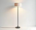 Modern Floor Lamp Isolated on White Royalty Free Stock Photo