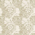 Modern floral seamless pattern for your design. Desktop wallpaper. Vector illustration. Background. Royalty Free Stock Photo