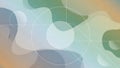 Modern Fluid Gradient Background with Geometric Circles Lines Abstract Wavy Design Element Royalty Free Stock Photo