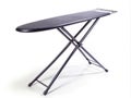Modern Folding Ironing Board Sleek Black Metal Design for Effortless Laundry Royalty Free Stock Photo