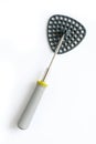 Modern folding potato masher on white background