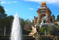 The modern Fountain of Barcelona