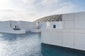 Modern and futuristic building design | The Louvre Abu Dhabi | A famous art and civilization museum in the United Arab Emirates