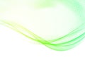 Modern futuristic soft spring swoosh wave lines border background layout. Bright yellow and green hi-tech gradient graphic design Royalty Free Stock Photo