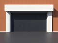 Modern garage door