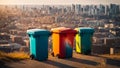 modern garbage stations the city containers