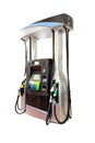 Modern gas pump Royalty Free Stock Photo