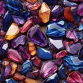 Modern Gemstones Seamless Fine Detail AI Generated