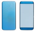 Modern generic blue smartphone