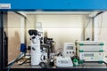 Modern genetic engineering laboratory equipment. Royalty Free Stock Photo