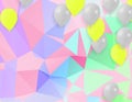 Modern geometric background. Abstract backtop. Web design background. Bright Royalty Free Stock Photo