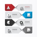 Modern Geometric Infographics Design template / banners.
