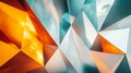 Modern geometric shapes create a vibrant and dynamic visual display in urban architecture Generative AI Royalty Free Stock Photo