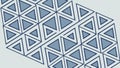 Modern Geometric Triangular Grid Pattern Design, vector design Generative AI Royalty Free Stock Photo