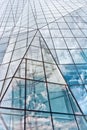 Modern Glass Building in Abstract Royalty Free Stock Photo