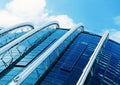 Modern glass building modern Royalty Free Stock Photo