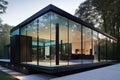 modern glass exteriors with sleek and minimalist design