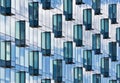 Modern glass facade Royalty Free Stock Photo