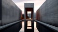 Expressionist Architecture: A Study Of Tadao Ando\'s Luxurious Geometry Royalty Free Stock Photo