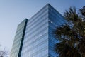 Modern Glass Highrise NBSC Columbia South Carolina Royalty Free Stock Photo