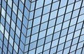 Modern glass office building reflection Royalty Free Stock Photo