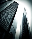 Modern glass skyscraper Royalty Free Stock Photo