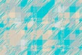 Modern glitch background. Color geometric abstract pattern vector