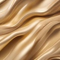 Modern Gold Texture with Bright Waves and Curves